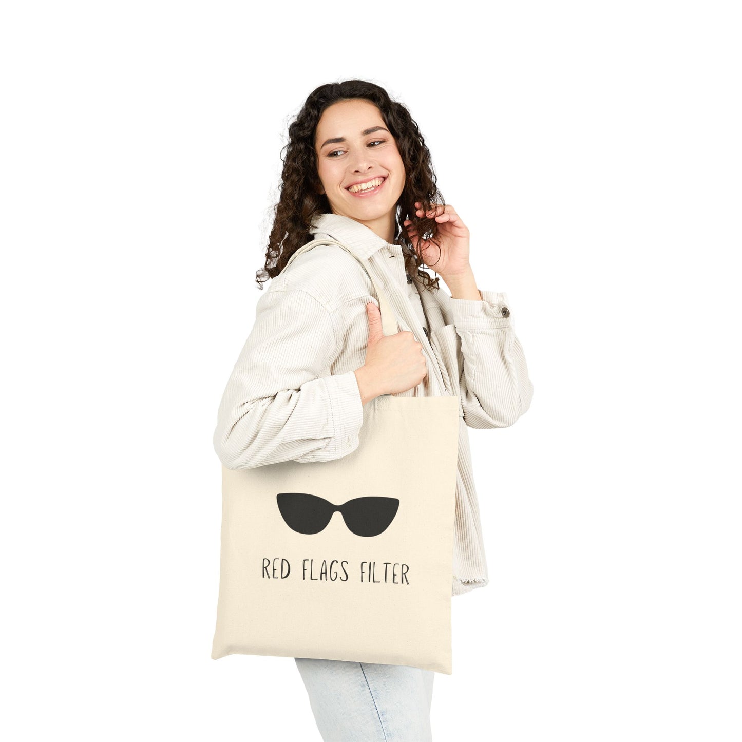 red flags filter bag